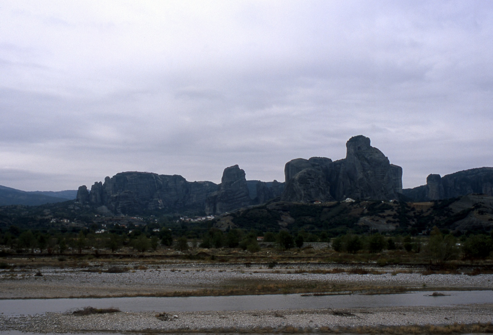 Western view of Meteora